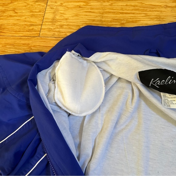 Vintage Kaelin Blue Windbreaker Track Jacket Size XL - Picture 7 of 10